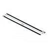 Linki stalowe czarne 200 x 4,6 mm 10 sztuk Delock 18809