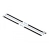 Linki stalowe czarne 400 x 4,6 mm 10 sztuk Delock 18811