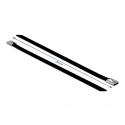 Linki stalowe czarne 200 x 7,9 mm 10 sztuk Delock 18813