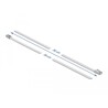 Linki stalowe białe 300 x 4,6 mm 10 sztuk Delock 18818