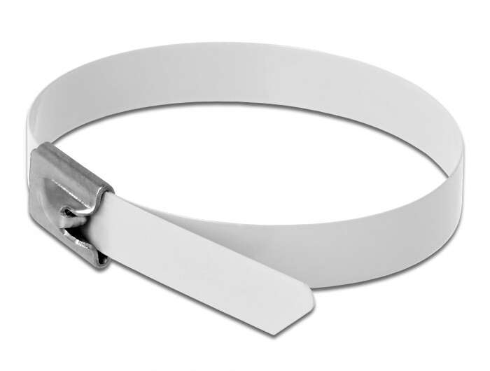 Linki stalowe białe 200 x 7,9 mm 10 sztuk Delock 18821