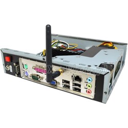 Komputer przemysłowy Atom D525 2GB 2xRS-232 1xLPT WiFi SSD 64GB C01-I525-SD64-P-W