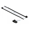 Zacisk kablowy 20 x 3,2 mm z opaską 100 x 2,5 mm czarny Delock 18860