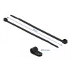 Zacisk kablowy 20 x 4,8 mm z opaską 150 x 2,5 mm czarny Delock 18862