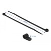 Zacisk kablowy 20 x 7,9 mm z opaską 250 x 3,6 mm czarny Delock 18866