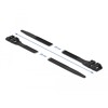 Opaska kablowa z podwójną zapadką 250 x 9 mm czarna 10 szt. Delock 18889