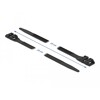 Opaska kablowa z podwójną zapadką 250 x 9 mm czarna 10 szt. Delock 18889