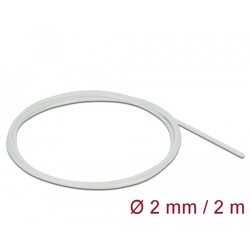 Rękaw z włókna szklanego 2 m x 2 mm biały Delock 18900