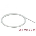 Rękaw z włókna szklanego 2 m x 2 mm biały Delock 18900