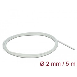 Rękaw z włókna szklanego 5 m x 2 mm biały Delock 18923