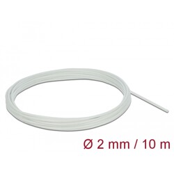 Rękaw z włókna szklanego 10 m x 2 mm biały Delock 18924