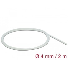 Rękaw z włókna szklanego 2 m x 4 mm biały Delock 18925