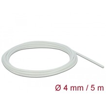 Rękaw z włókna szklanego 5 m x 4 mm biały Delock 18926