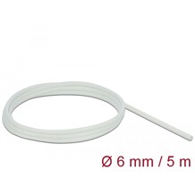 Rękaw z włókna szklanego 5 m x 6 mm biały Delock 18929