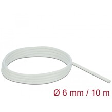 Rękaw z włókna szklanego 10 m x 6 mm biały Delock 18930