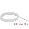 Rękaw z włókna szklanego 10 m x 6 mm biały Delock 18930
