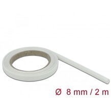 Rękaw z włókna szklanego 2 m x 8 mm biały Delock 18931