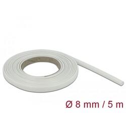 Rękaw z włókna szklanego 5 m x 8 mm biały Delock 18932