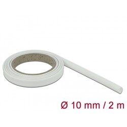 Rękaw z włókna szklanego 2 m x 10 mm biały Delock 18934