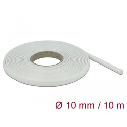 Rękaw z włókna szklanego 10 m x 10 mm biały Delock 18936