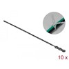 Trytytka wielokrotnego użytku 210 x 4,5 mm czarna 10 szt. Delock 18966