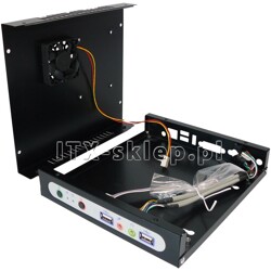 Obudowa mini-ITX dla Intel D945GSEJT (czarna)