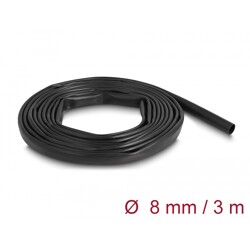 Rurka osłonowa PVC 3 m x 8 mm czarna Delock 19000