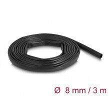 Rurka osłonowa PVC 3 m x 8 mm czarna Delock 19000