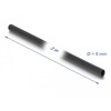 Rurka osłonowa PVC 3 m x 8 mm czarna Delock 19000