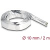 Tuleja kablowa z włókna szklanego i aluminium 2 m x 10 mm Delock 19001