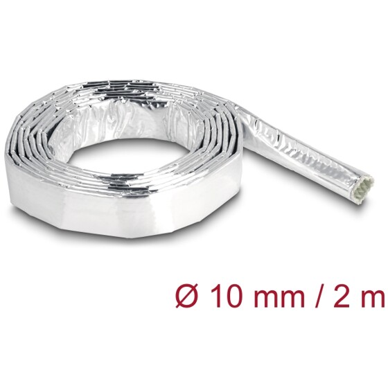 Tuleja kablowa z włókna szklanego i aluminium 2 m x 10 mm Delock 19001