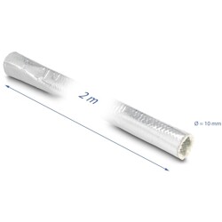 Tuleja kablowa z włókna szklanego i aluminium 2 m x 10 mm Delock 19001