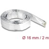 Tuleja kablowa z włókna szklanego i aluminium 2 m x 16 mm Delock 19003