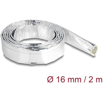 Tuleja kablowa z włókna szklanego i aluminium 2 m x 16 mm Delock 19003