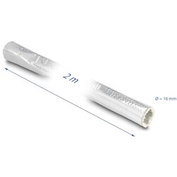 Tuleja kablowa z włókna szklanego i aluminium 2 m x 16 mm Delock 19003 Tuleja kablowa z włókna szklanego i aluminium 2 m x 16 mm Delock 19003