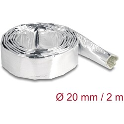 Tuleja kablowa z włókna szklanego i aluminium 2 m x 20 mm Delock 19004