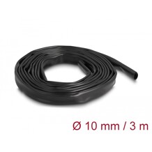 Rurka osłonowa PCV 3 m x 10 mm czarna Delock 19009