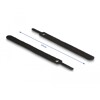 Więzadła do kabli 150 x 12 mm czarne 10 szt. Delock 19010