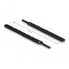 Więzadła do kabli 150 x 12 mm czarne 10 szt. Delock 19010