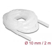 Elastyczny spiralny rękaw 2 m x 10 mm przezroczysty Delock 19025