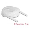Elastyczny spiralny rękaw 2 m x 14 mm przezroczysty Delock 19057