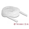 Elastyczny spiralny rękaw 2 m x 14 mm przezroczysty Delock 19057