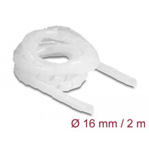 Elastyczny spiralny rękaw 2 m x 16 mm przezroczysty Delock 19058