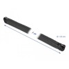 Koszulka pleciona z suwakiem 1 m x 20 mm czarna Delock 19103