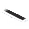 Taśma rzepowa z paskiem w rolce 3 m x 20 mm czarna Delock 19111