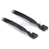 Przedłużacz USB wewnętrzny 10pin - 10pin żeński-żeński 50 cm raster 2,54mm