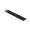 Taśma rzepowa z paskiem w rolce 5 m x 20 mm czarna Delock 19112