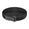 Taśma rzepowa z paskiem w rolce 5 m x 20 mm czarna Delock 19112