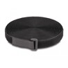 Taśma rzepowa z paskiem w rolce 5 m x 20 mm czarna Delock 19112