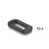 Taśma rzepowa z paskiem w rolce 5 m x 20 mm czarna Delock 19112